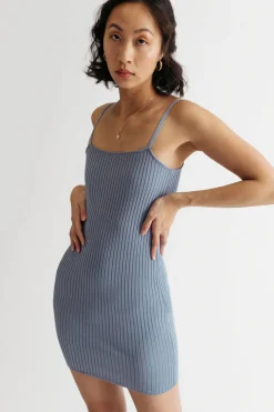 Tobi Marylynn Ribbed Cami Mini Dress -