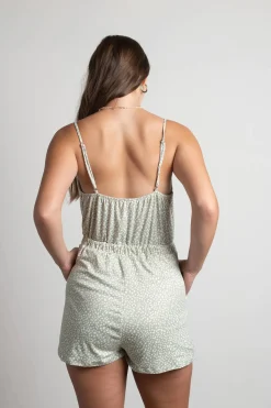 Tobi Maude Cowl Neck Romper -