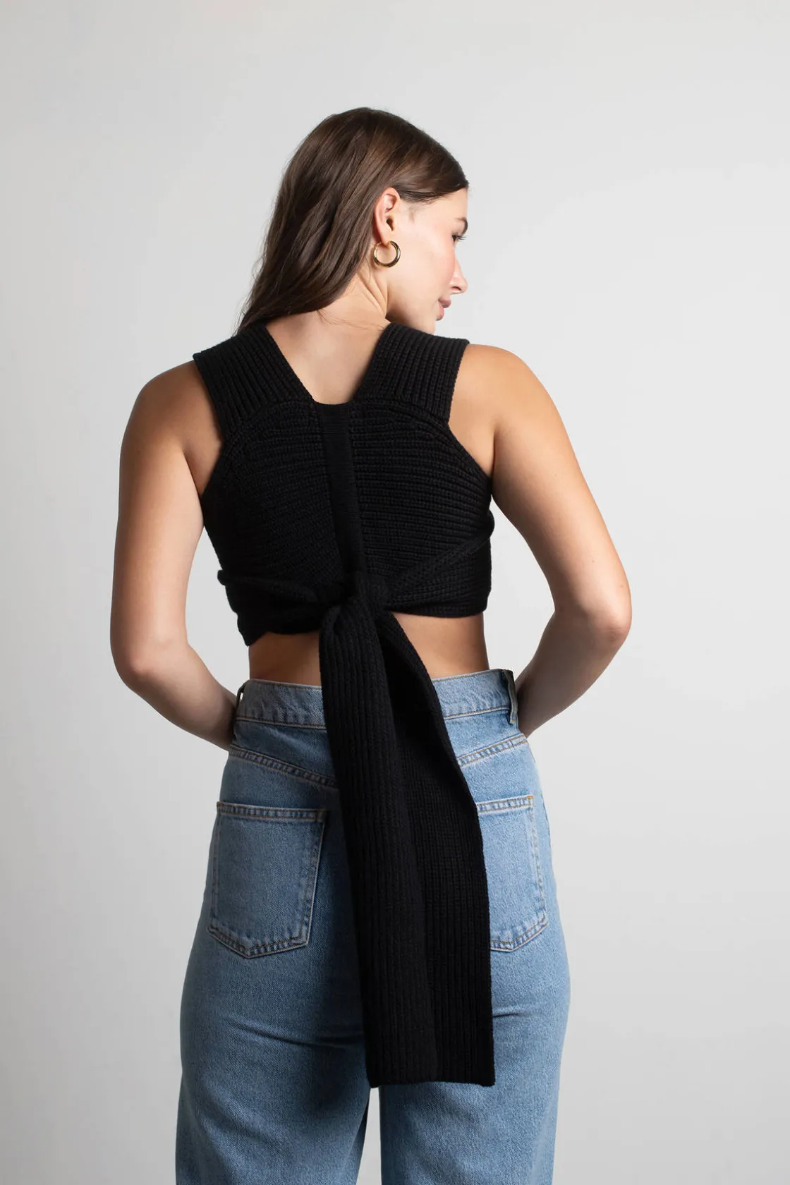 Tobi Meeko Crop Top - Bone