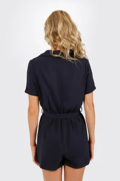 Tobi Meyer Belted Romper -
