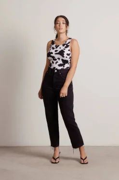 Tobi Milkshake Cross Back Bodysuit -