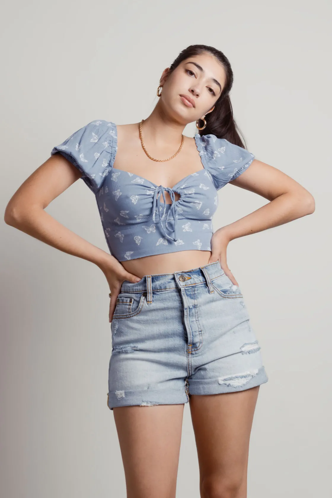 Tobi Mizuno Crop Top -