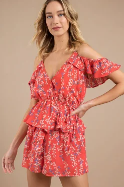 Tobi Moon River Diana Floral Blouse -
