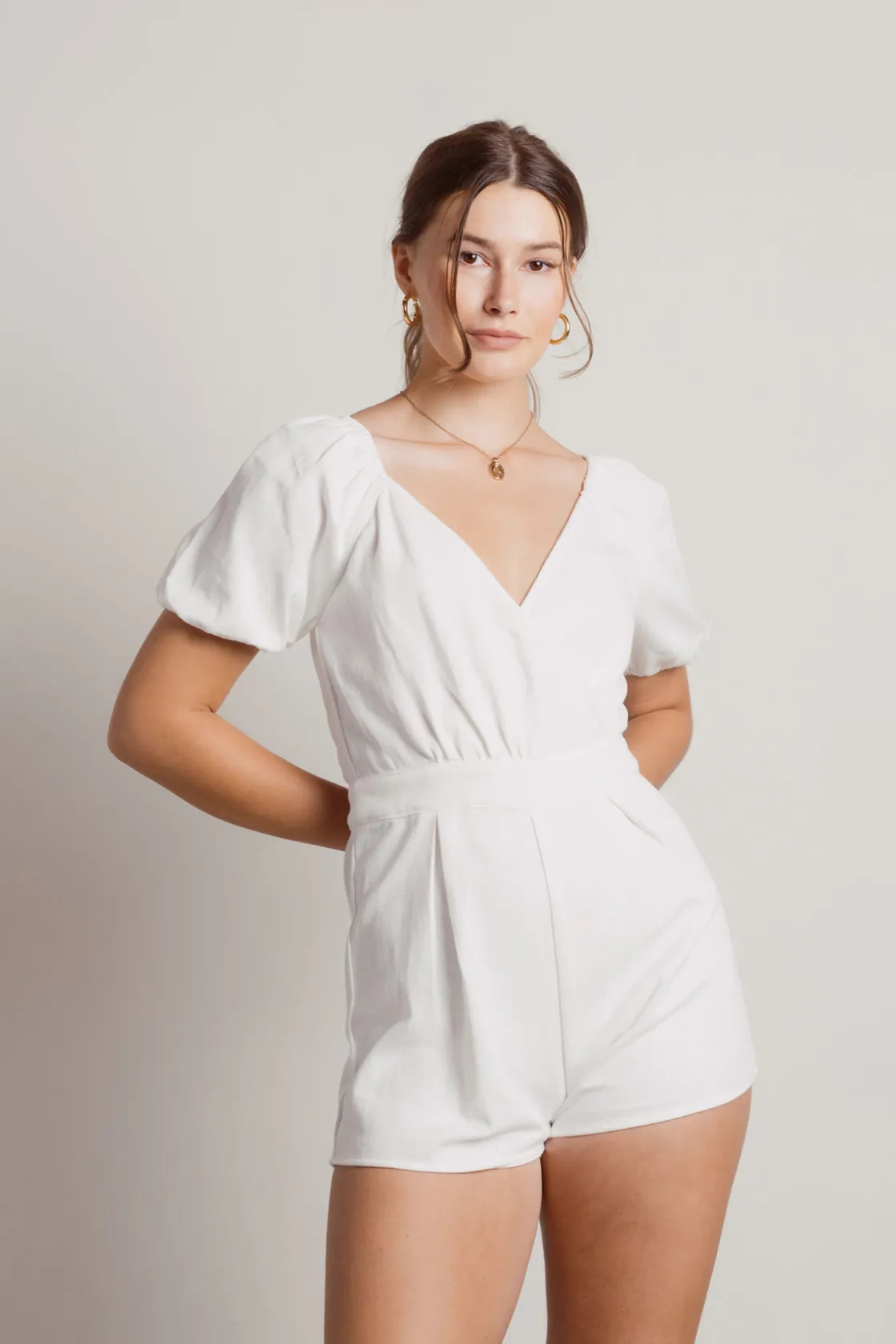 Tobi More On That Open Back Romper -