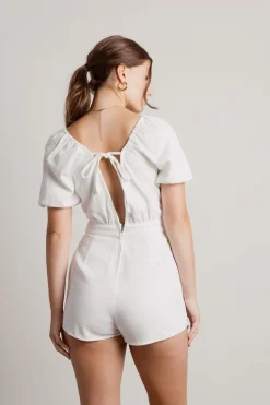 Tobi More On That Open Back Romper -