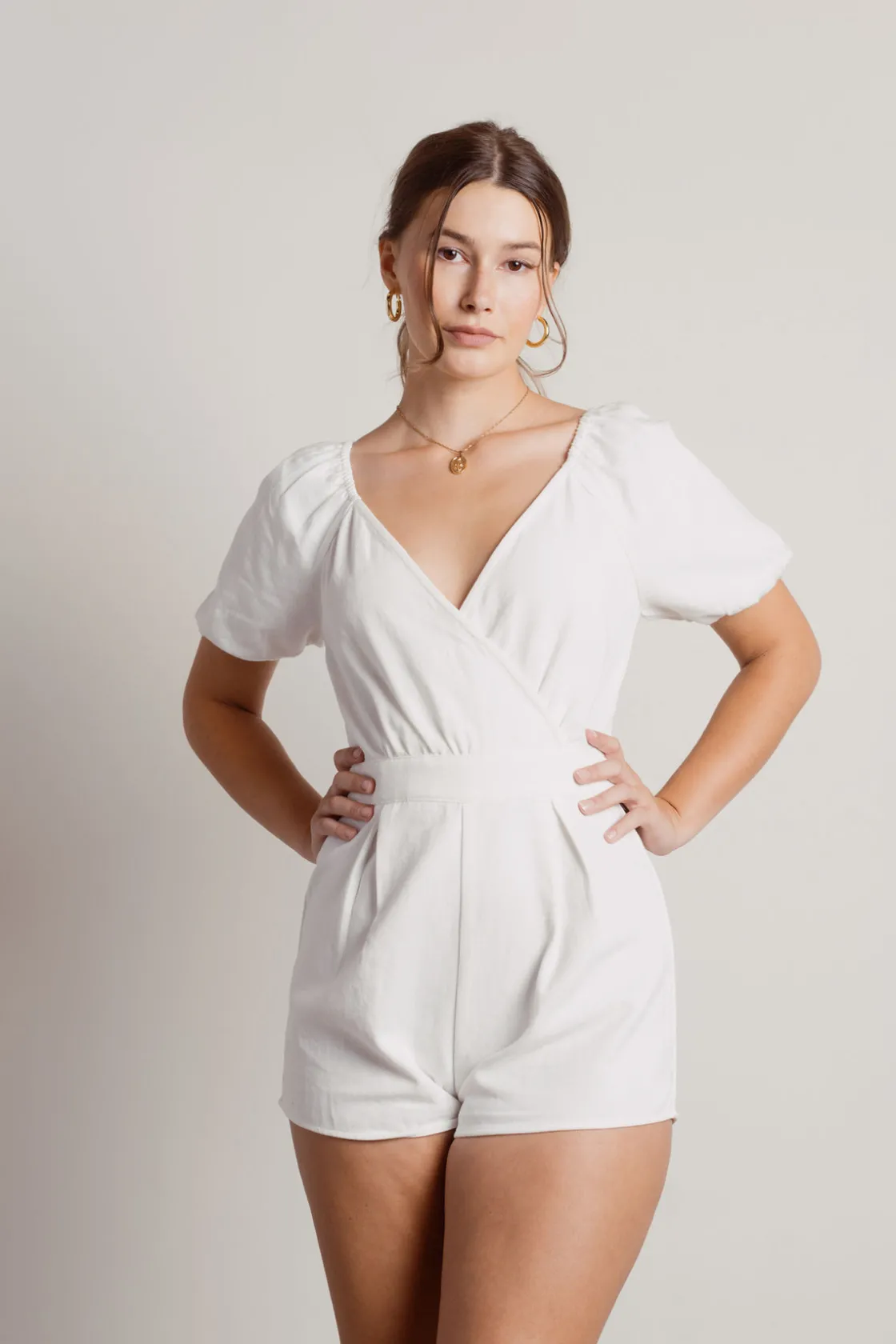Tobi More On That Open Back Romper -
