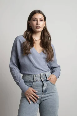 Tobi Moriah Surplice Bodysuit -