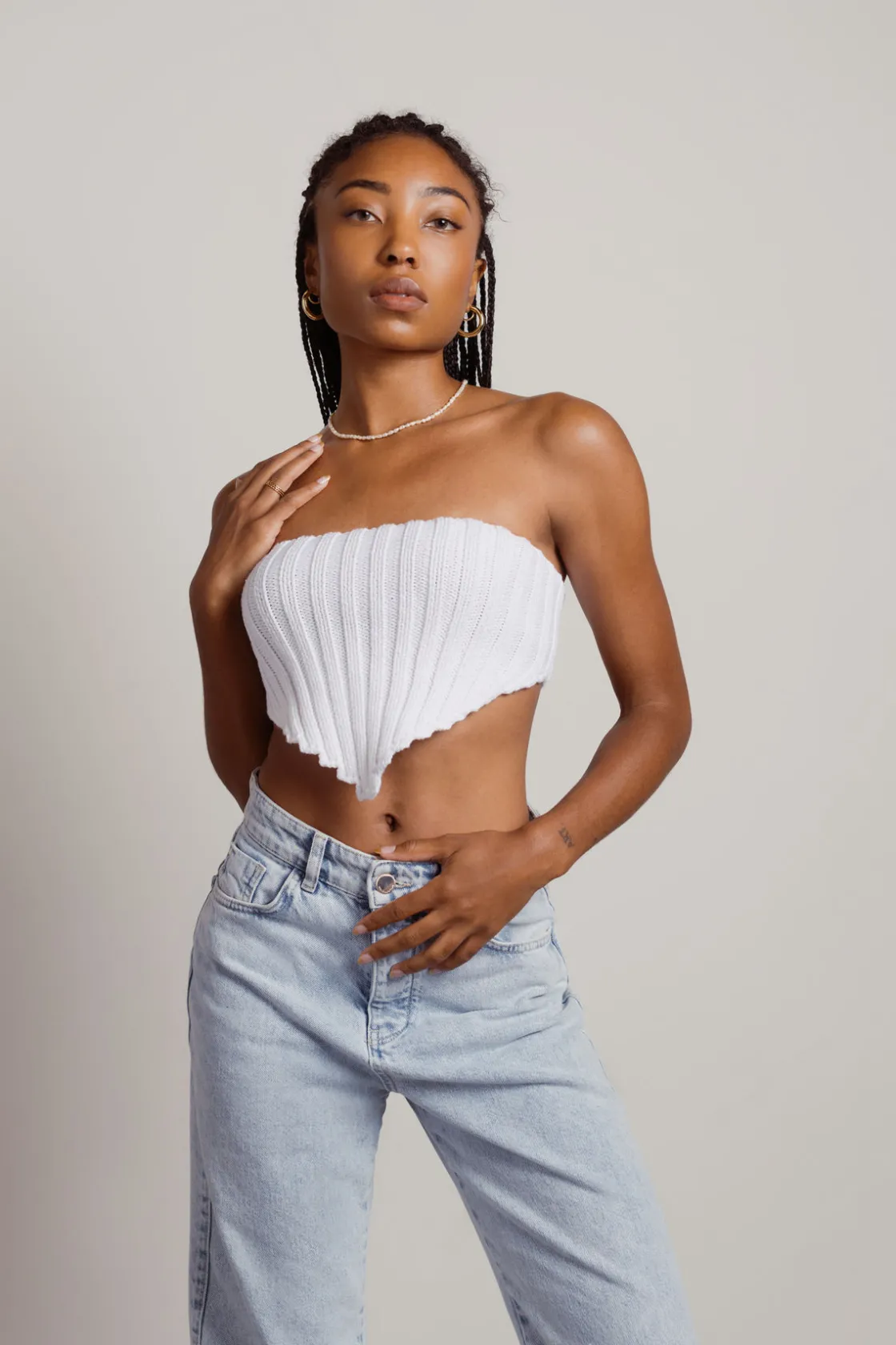 Tobi My Type Tube Top - Blue