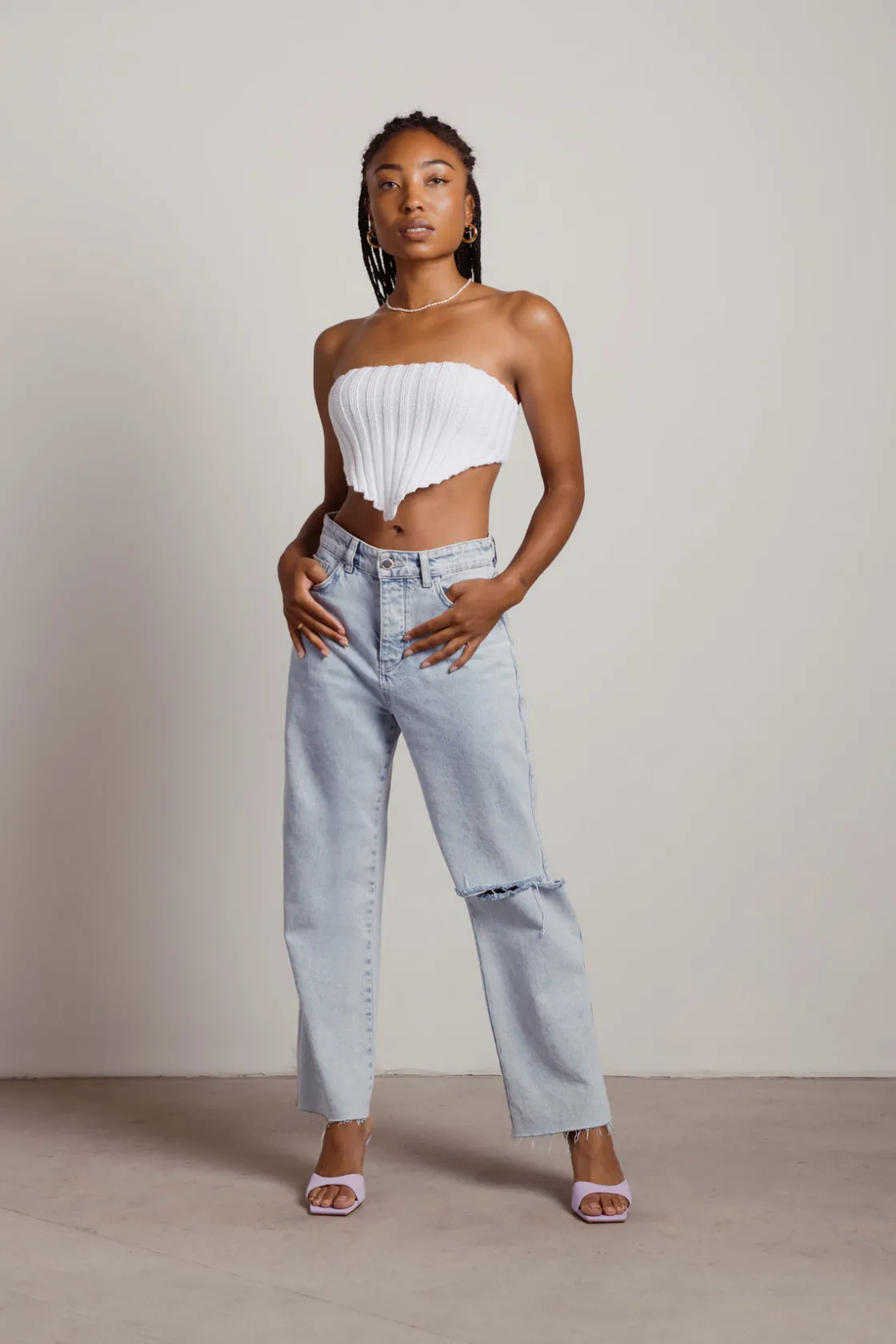 Tobi My Type Tube Top - Blue
