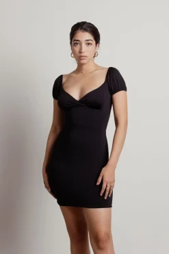 Tobi Myra Off Shoulder Bodycon Mini Dress
