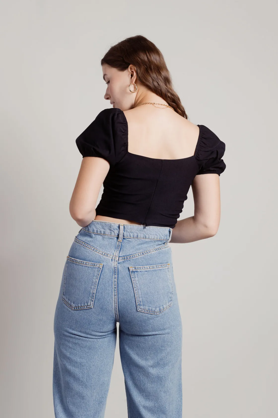 Tobi Mystical Love Crop Top - Ivory