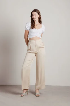 Tobi Mystical Love Crop Top - Ivory