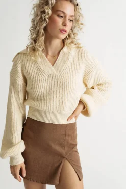 Tobi Nadia Collared Sweater -