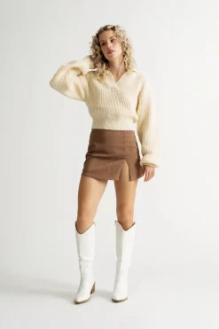 Tobi Nadia Collared Sweater -