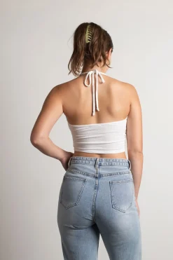 Tobi Natalia Crop Top - Olive
