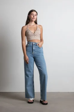 Tobi Natalia Crop Top - Olive