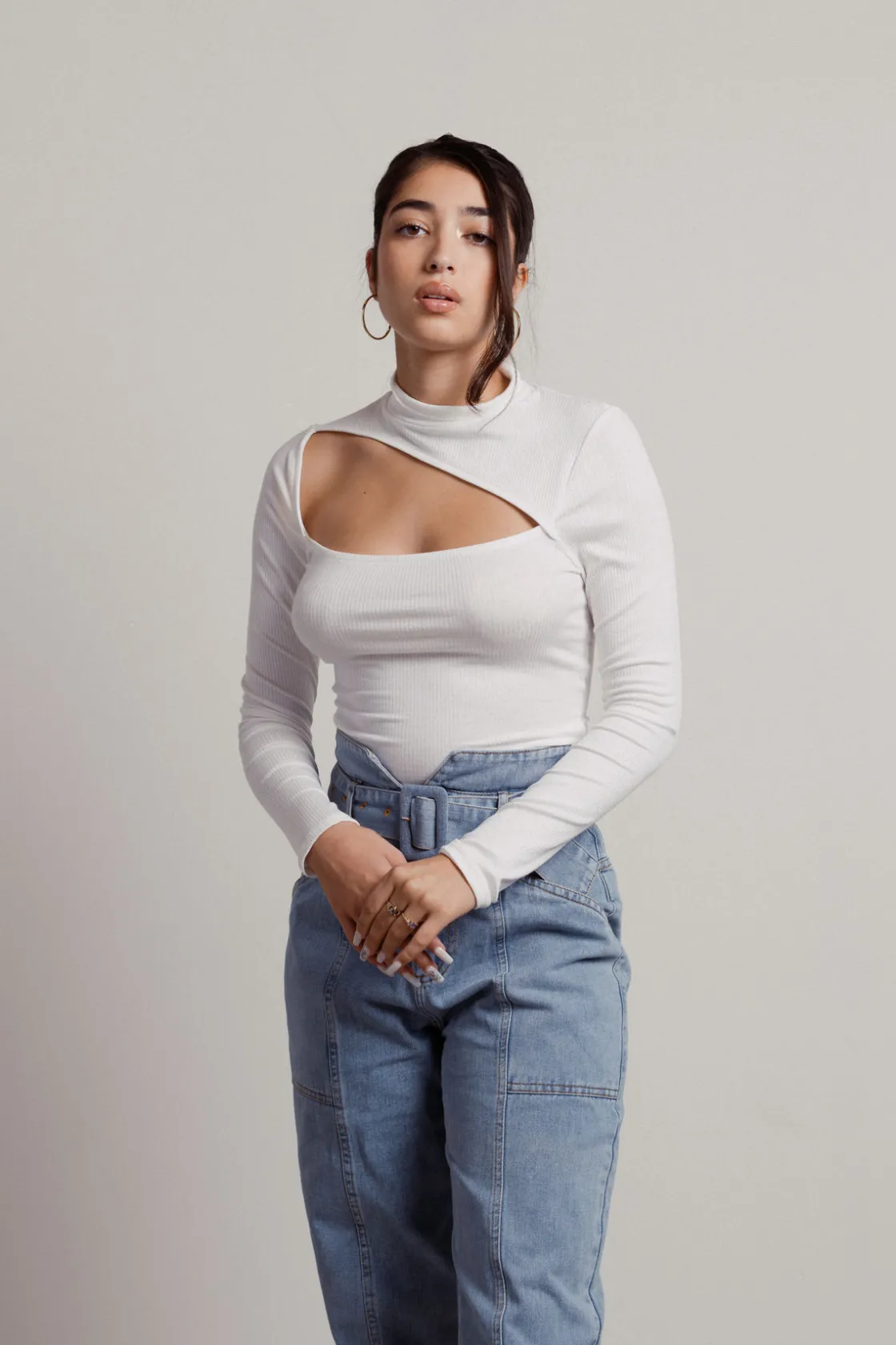 Tobi Nayvadius Crop Top -