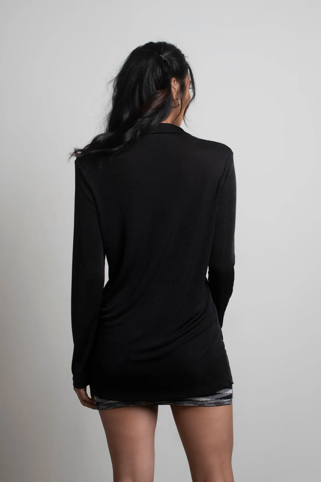 Tobi Need My Focus Thin Knit Blazer