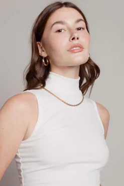 Tobi Neil Crop Top - Blue