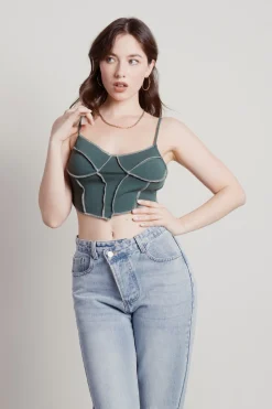 Tobi Never Let Me Go Bustier Top -