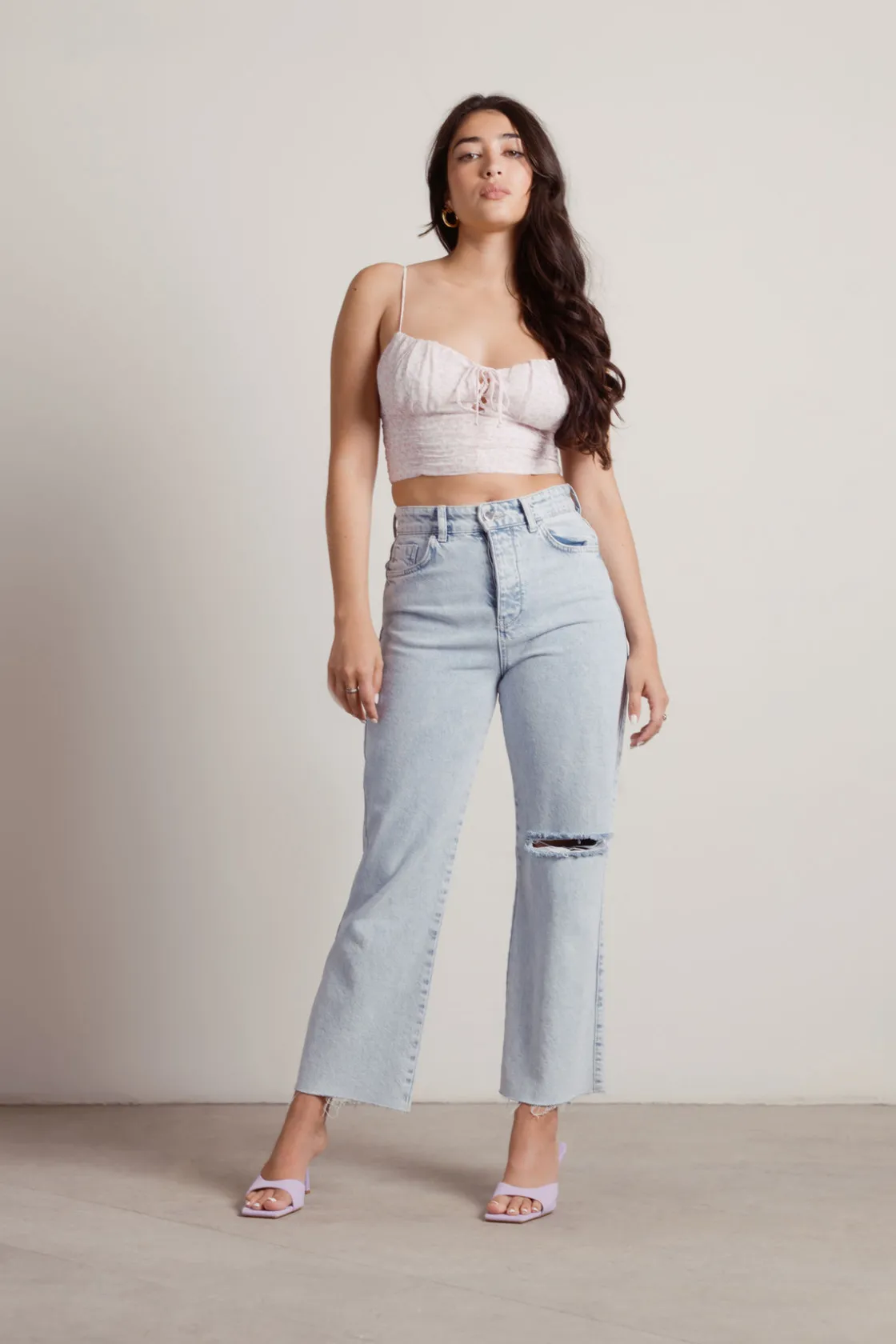Tobi New Flame Crop Top -