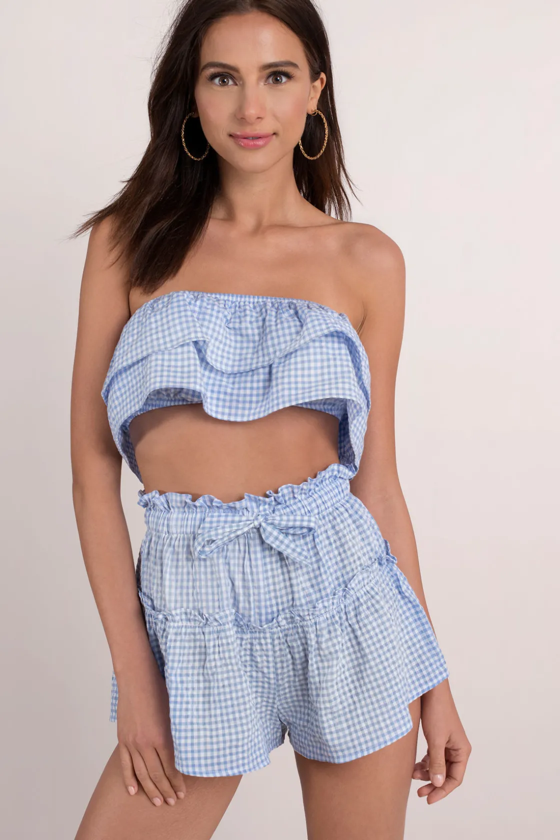 Tobi No Pressure Crop Top - Black