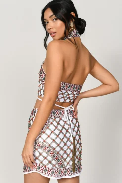 Tobi No Time Crop Top - Red