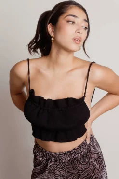 Tobi Nobody But You Crop Top - Sand