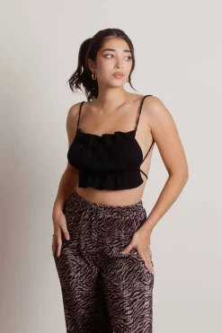 Tobi Nobody But You Crop Top - Sand
