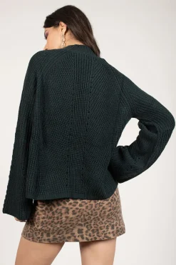 Tobi Noelle Mock Neck Sweater - Sienna