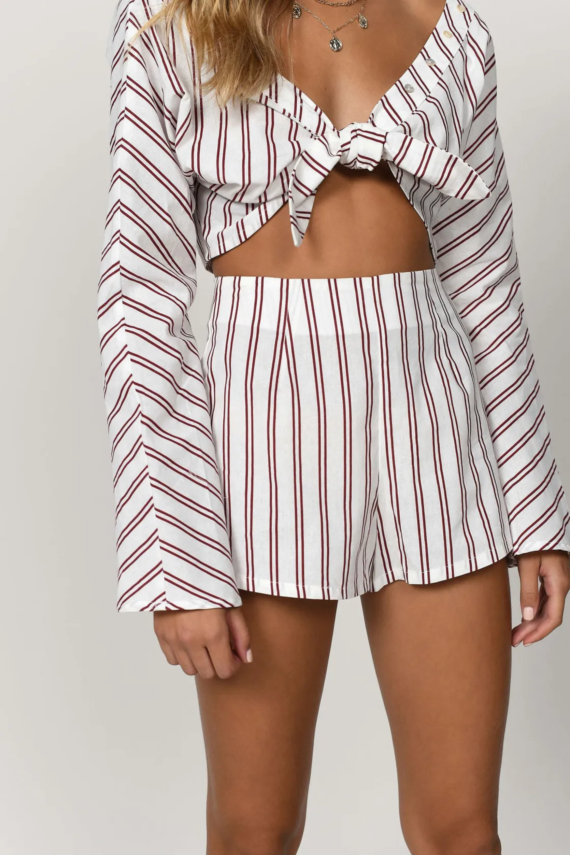 Tobi Noelle Striped Shorts -