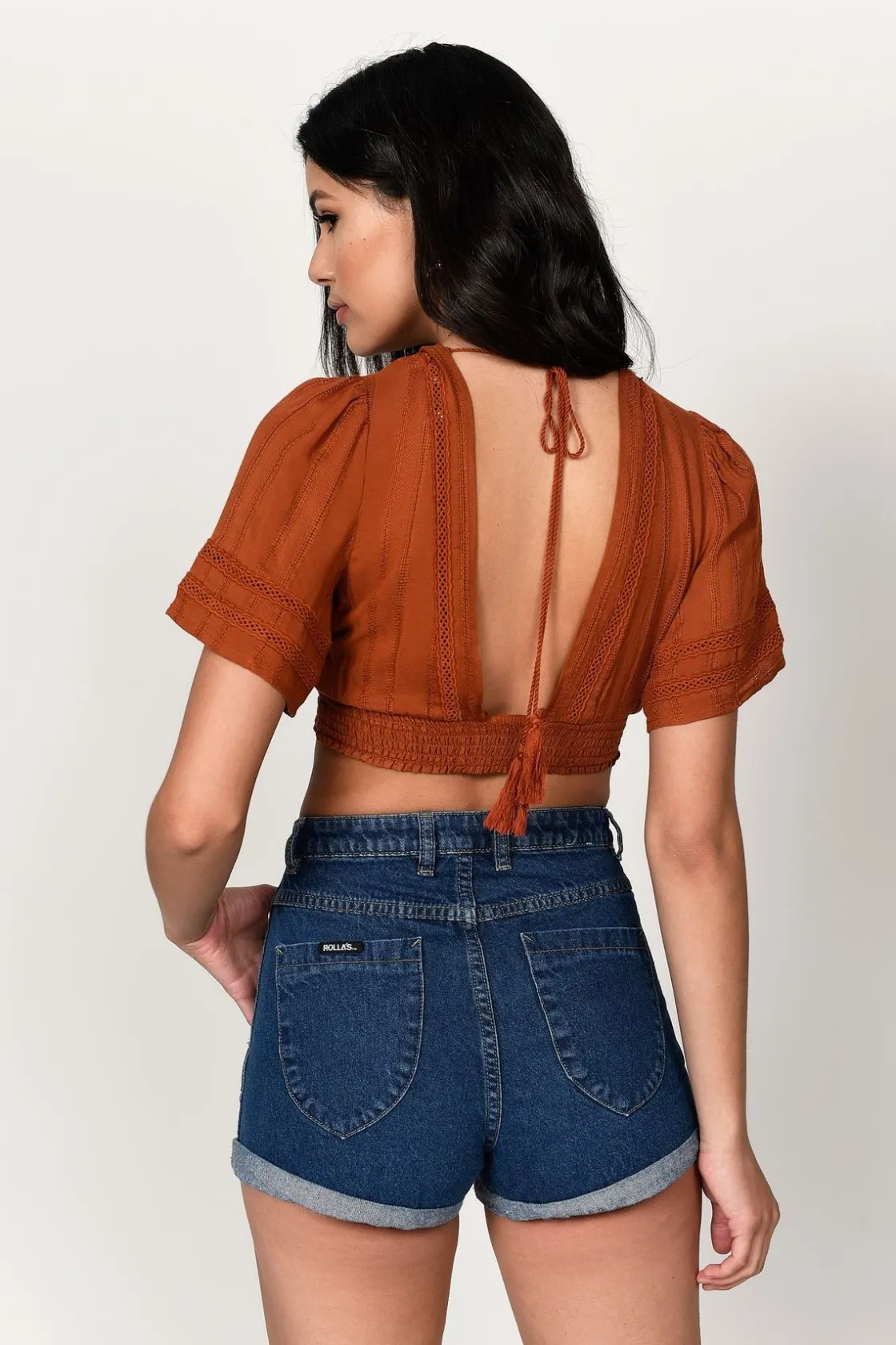 Tobi Not For You Crop Top - White