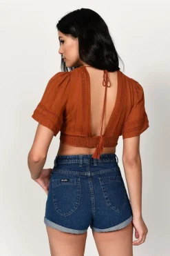 Tobi Not For You Crop Top - White