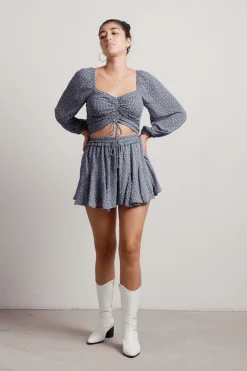 Tobi Not Your Baby Floral Shorts -