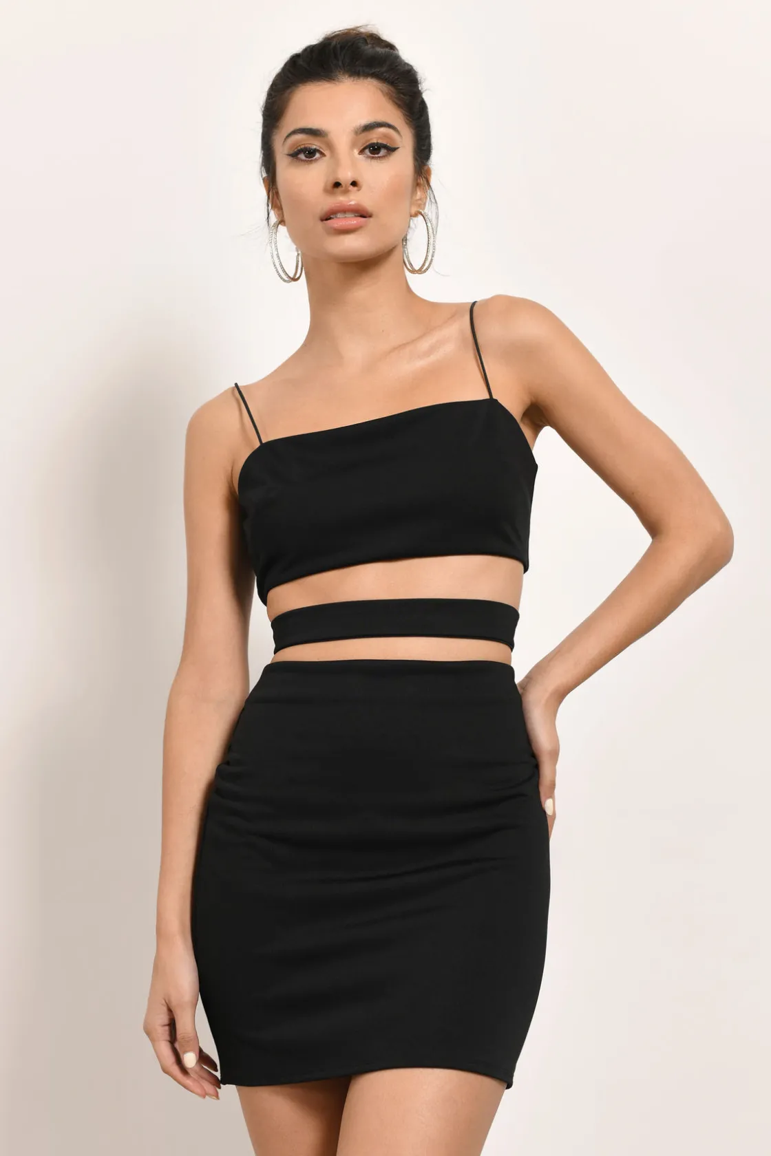 Tobi Notice Me Cutout Bodycon Mini Dress -