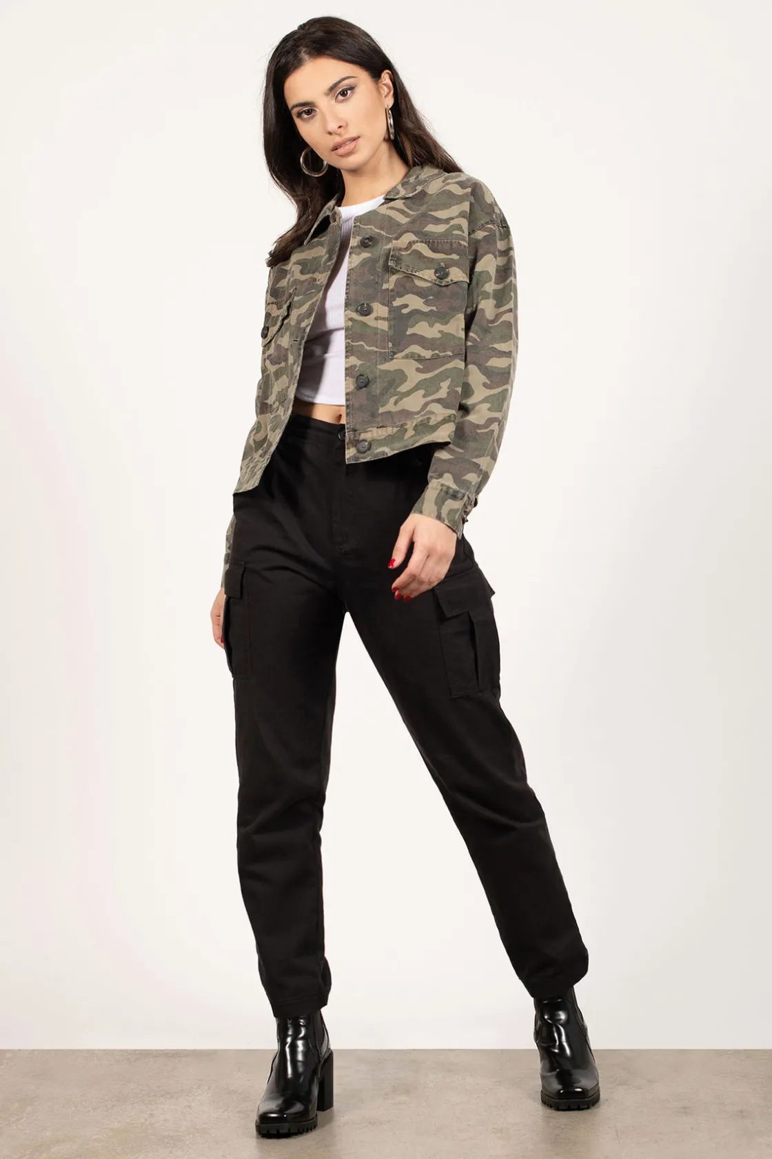Tobi Odessa Camouflage Jacket -