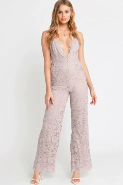 Tobi Odette Lace Jumpsuit -
