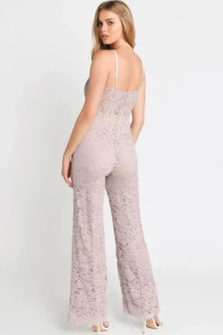 Tobi Odette Lace Jumpsuit -