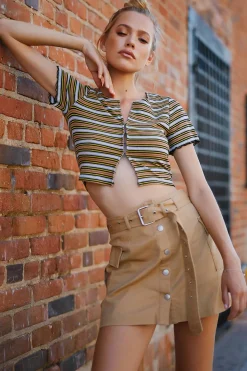 Tobi On Duty Cargo Mini Skirt -
