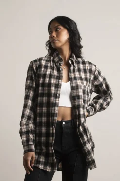 Tobi On The Way Plaid Shacket -