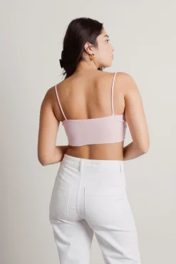 Tobi On Your Mind Crop Top - Blue
