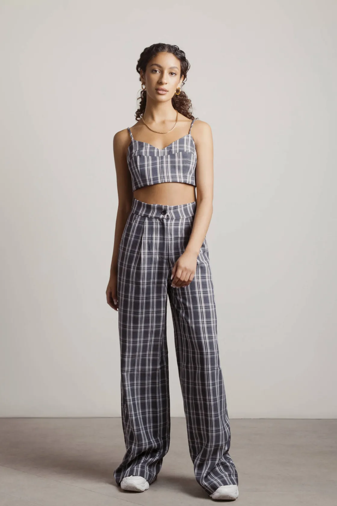 Tobi Only Want You Crop Top - Black Multi