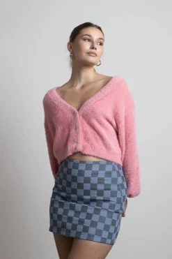 Tobi Onto You Sweater Cardigan - Green