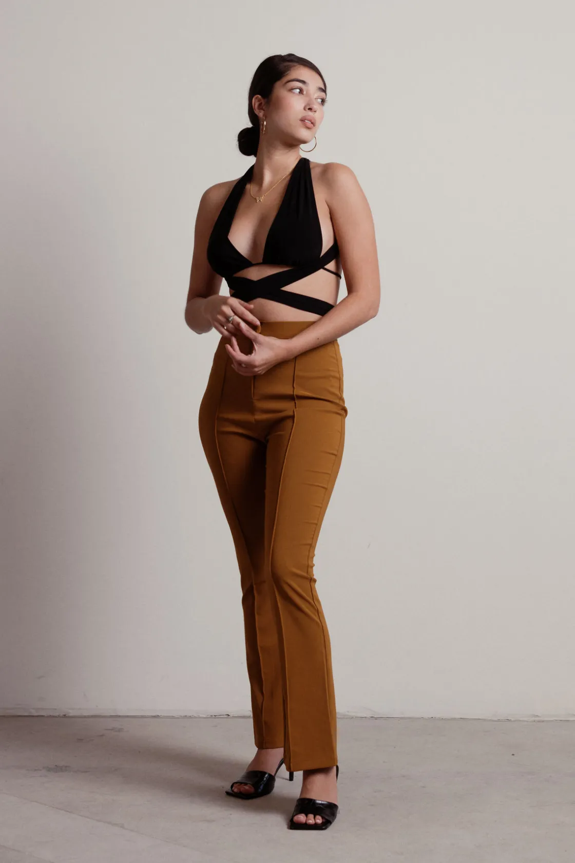 Tobi Ossia Crop Top - Black