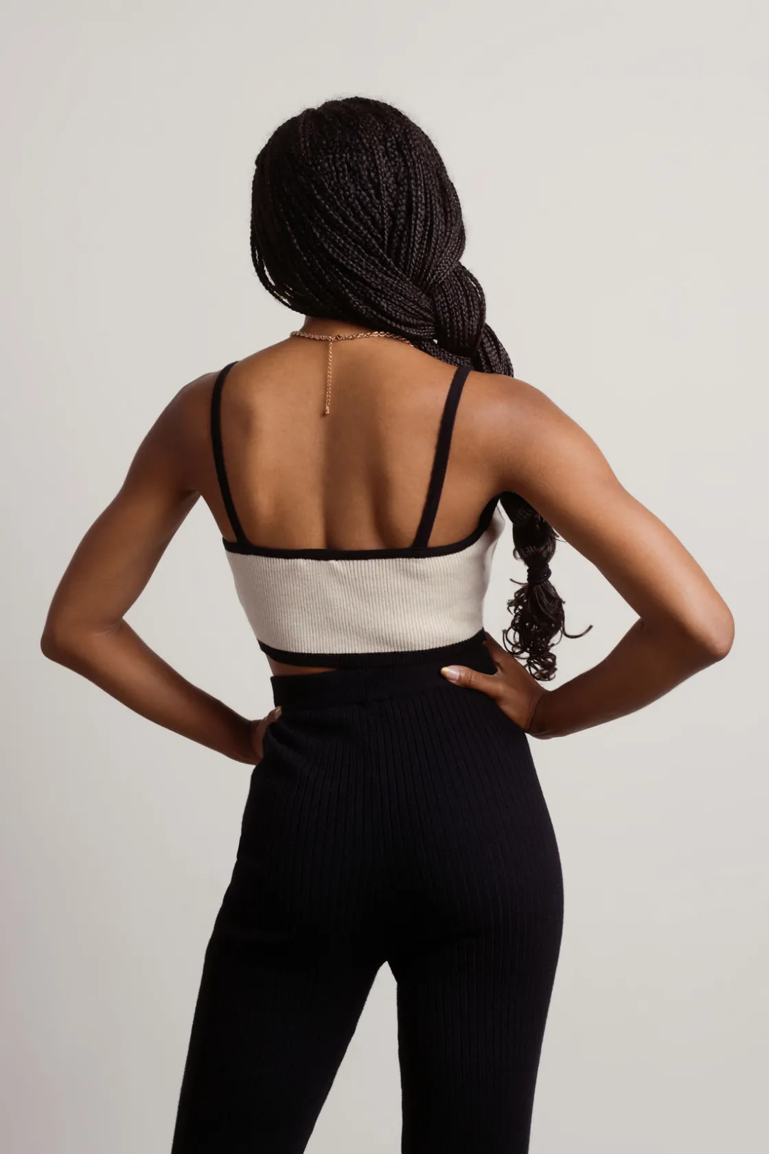 Tobi Outside The Lines Crop Top -