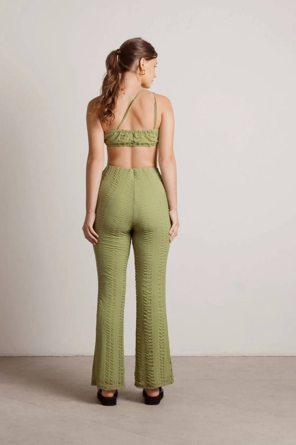 Tobi Over Time Ruched Pants -