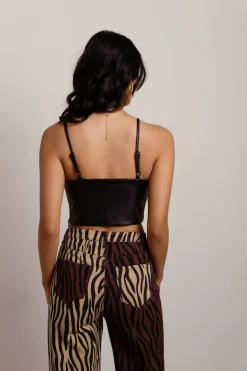 Tobi Overrun Crop Top -