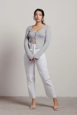 Tobi Paola Ribbed Cardigan -