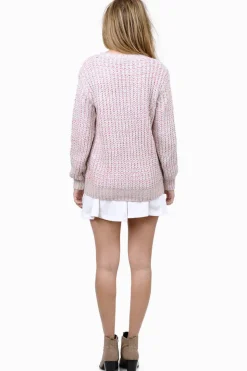 Tobi Paula Knit Sweater - Navy