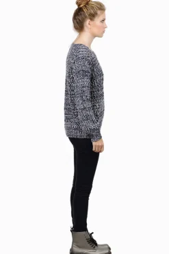 Tobi Paula Knit Sweater - Navy